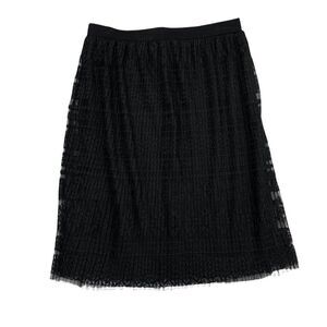 Joe B Women's‎ Black Pull On Lace Skirt